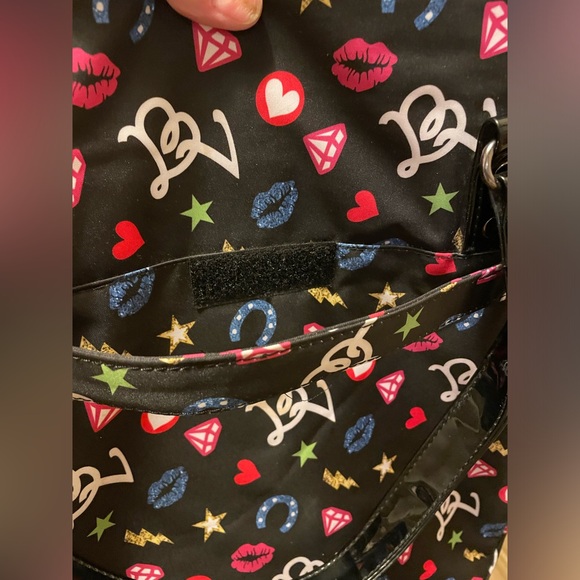 Betseyville by Betsey Johnson Large Padded Initial Tote - Picture 3 of 11